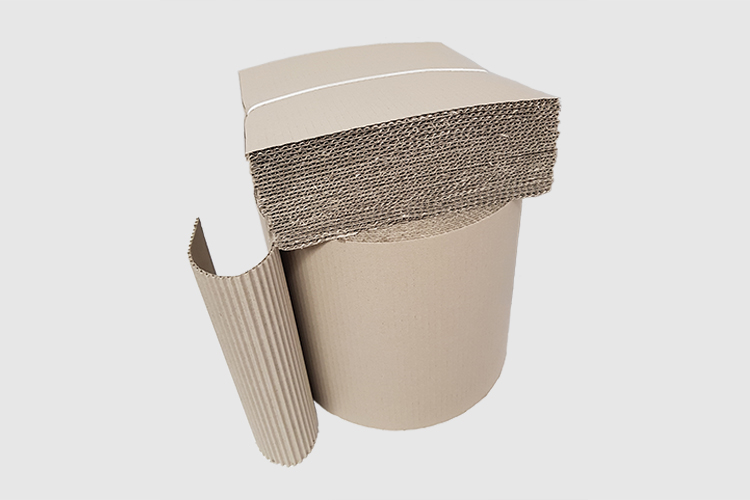 Single cardboard face pads
